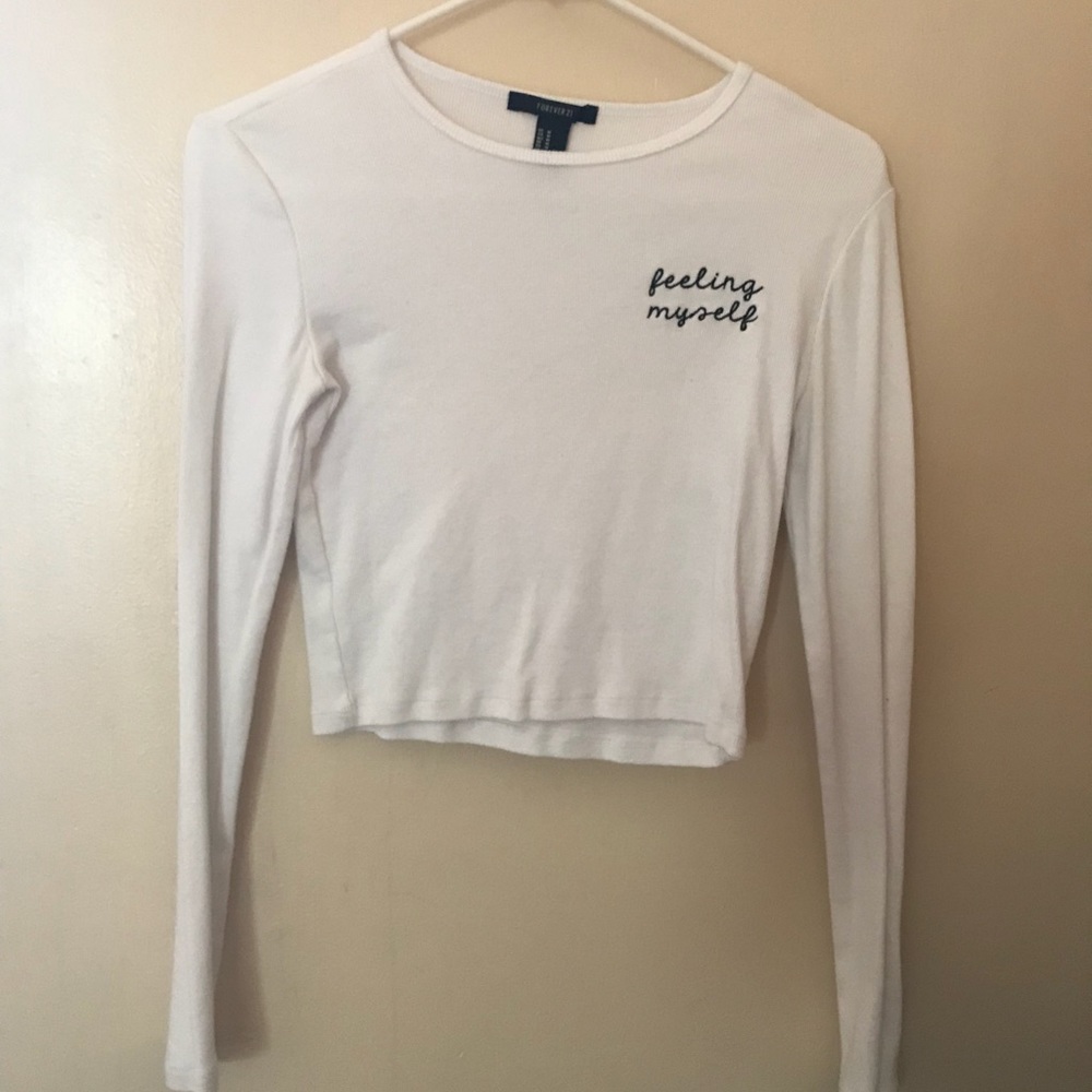 Feeling myself Crop Top